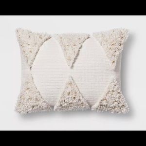 Target Opalhouse Cream Fringe Lumbar Pillow